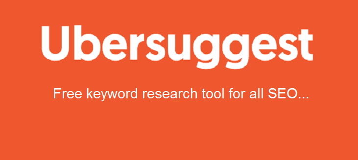 ubersuggest keyword research tool