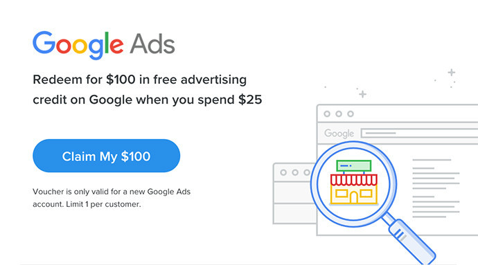 google ads free credits