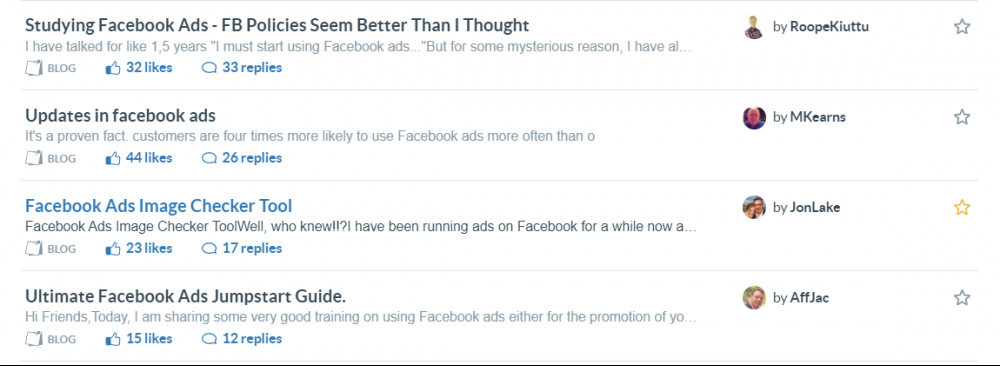 wealthy affiliate facebook ads training