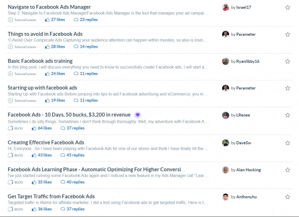 wealthy affiliate training for facebook ads