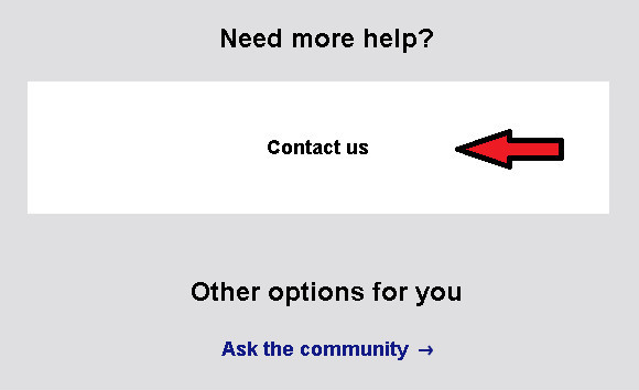 what to do if your eBay account is restricted - select contact us