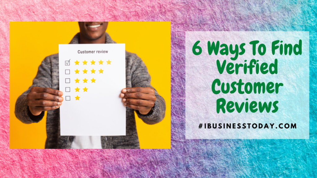 6 ways to research customer reviews
