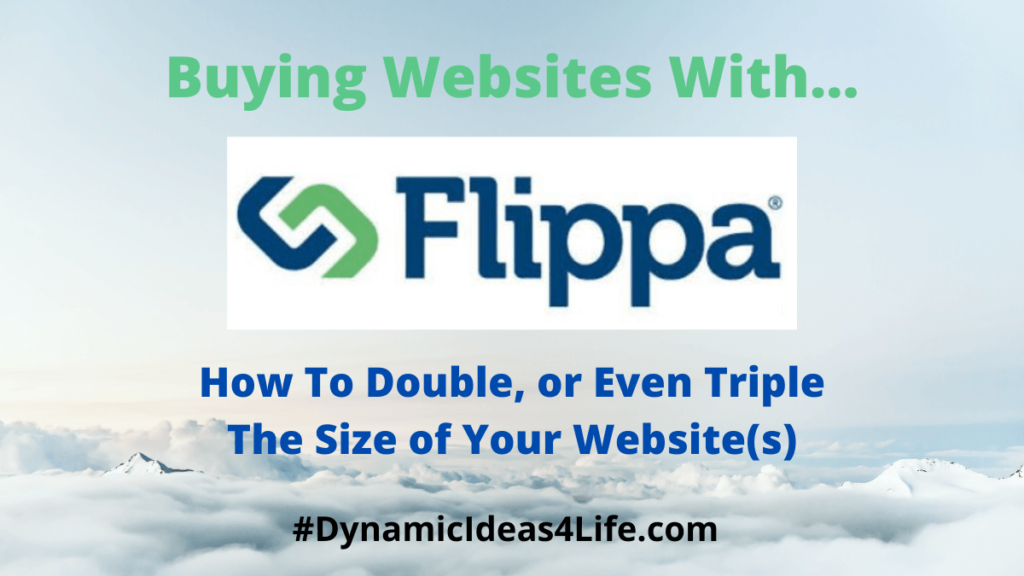buy websites with flippa