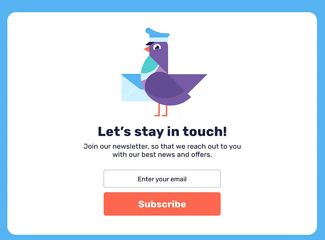 lets stay in touch
